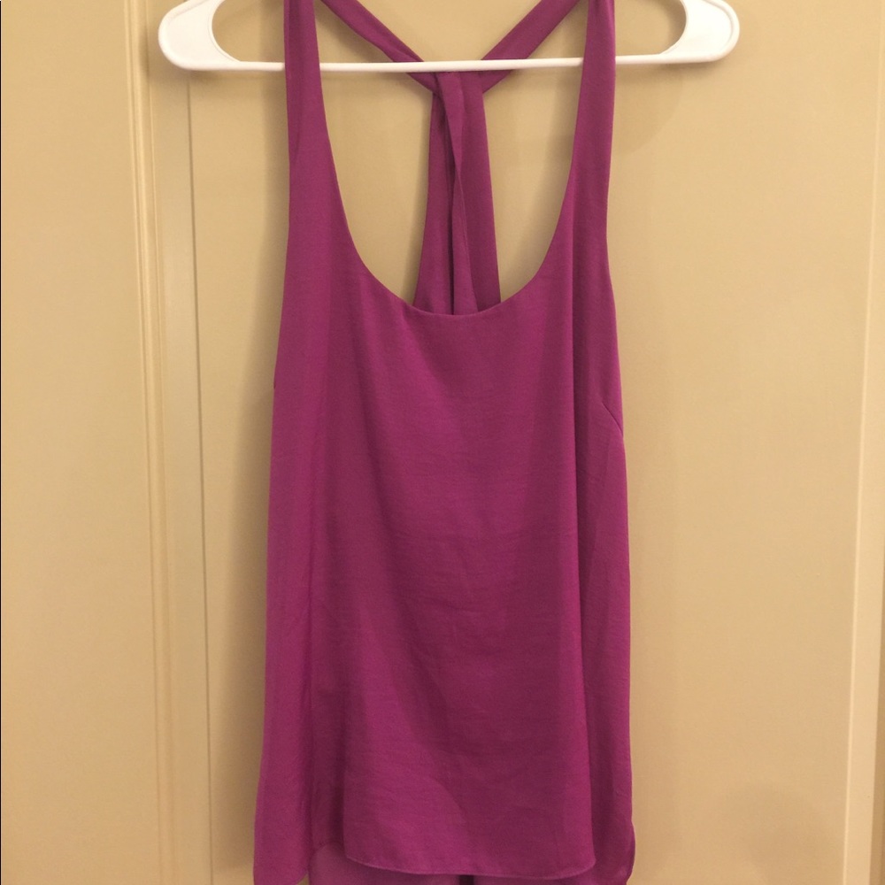 BCBG Max Azria Silky Plum Top